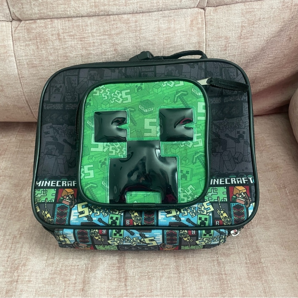 Minecraft Creeper Lunch Bag